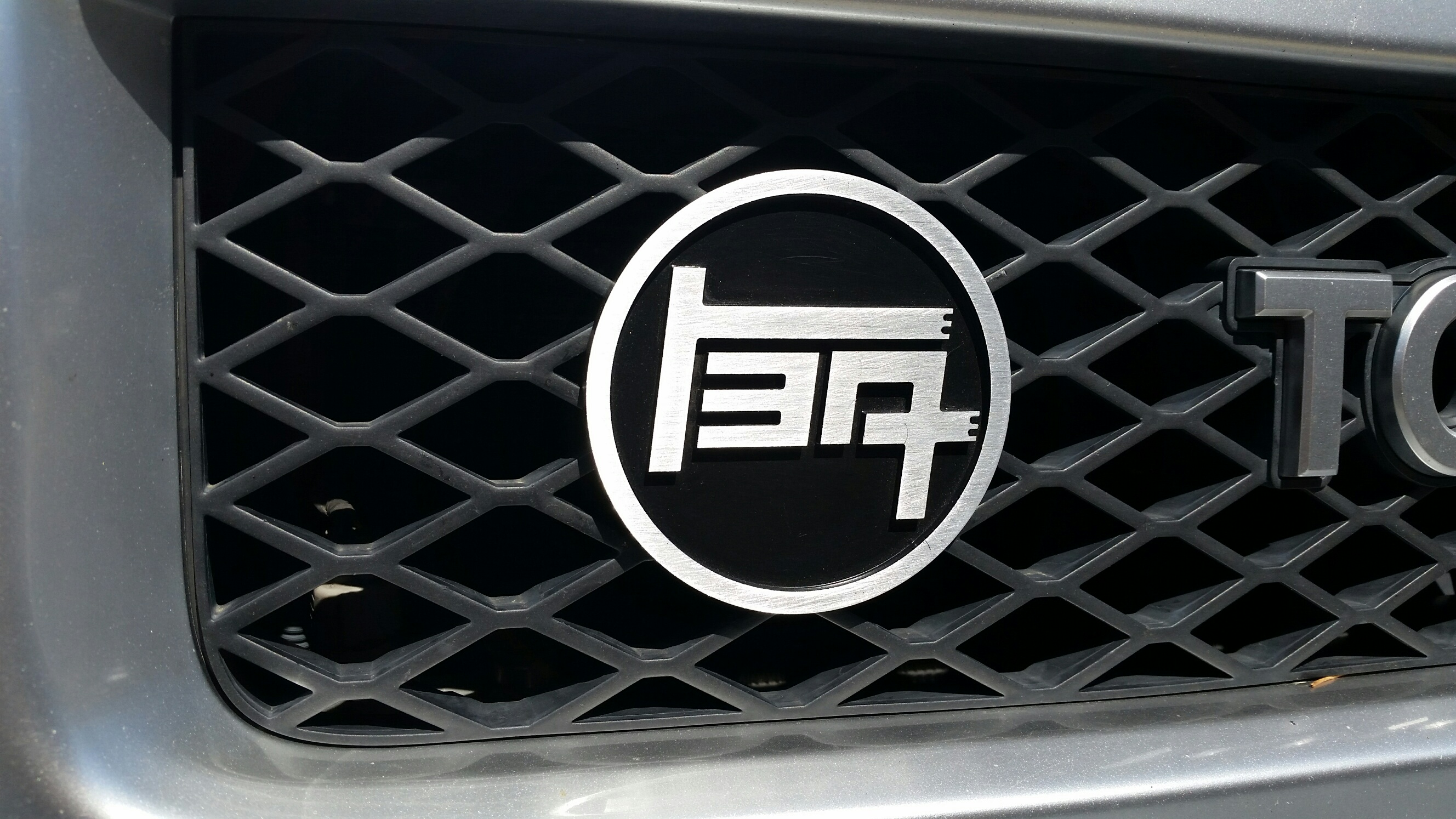High Miles Badge Emblem #100K Fits On:Toyota 4Runner Pro TEQ & FJ Cruiser TRD 