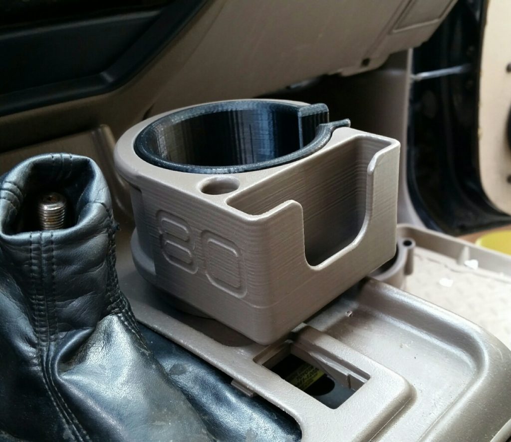 80 Series/LX450 Single Cup Holder BH3D Printing
