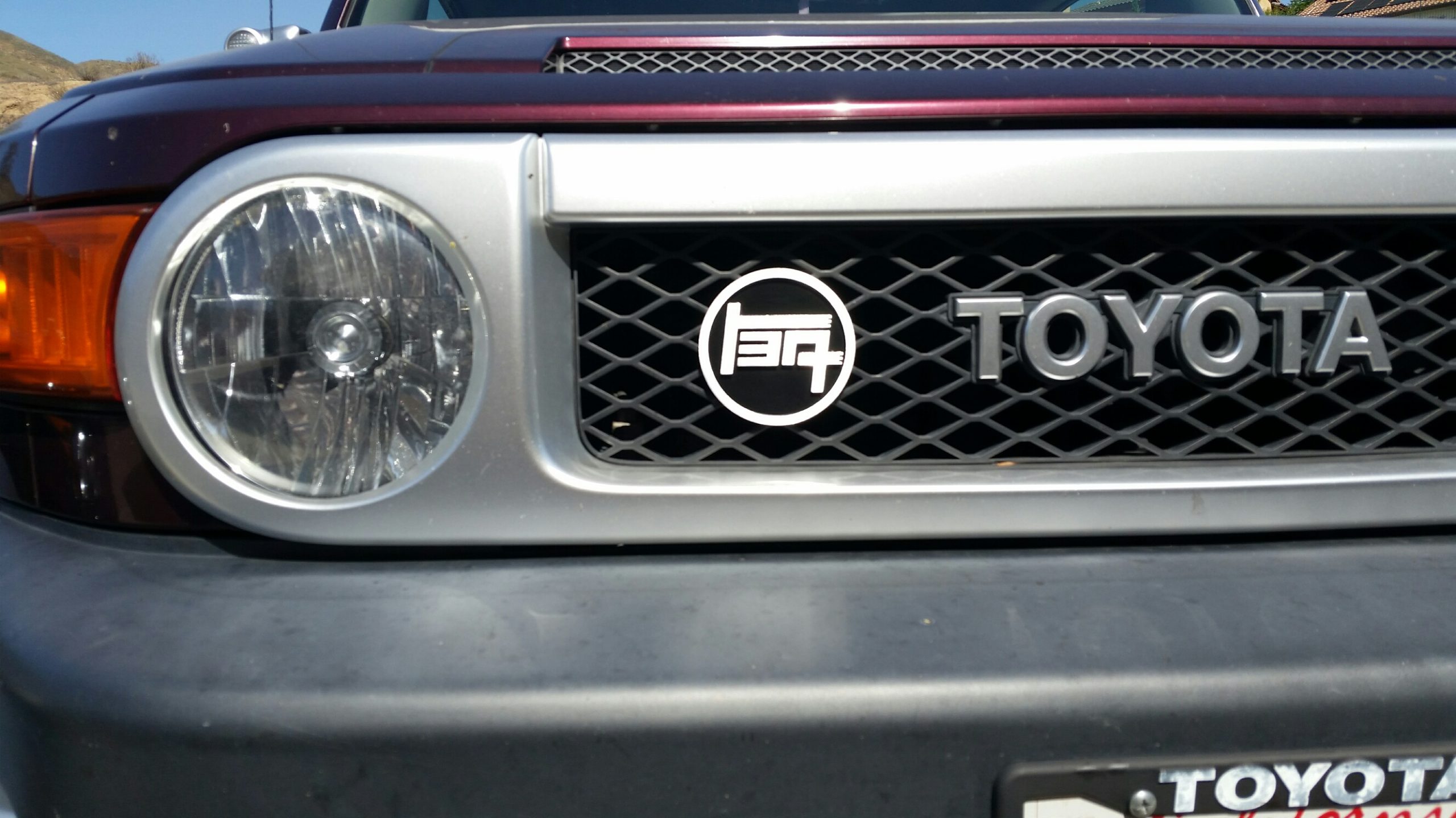 Aluminum FJ Cruiser TEQ Badge – BH3D Printing