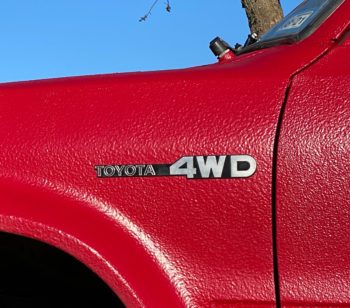 1979-1983 Toyota Pickup Fender Badge (Universal Fit)