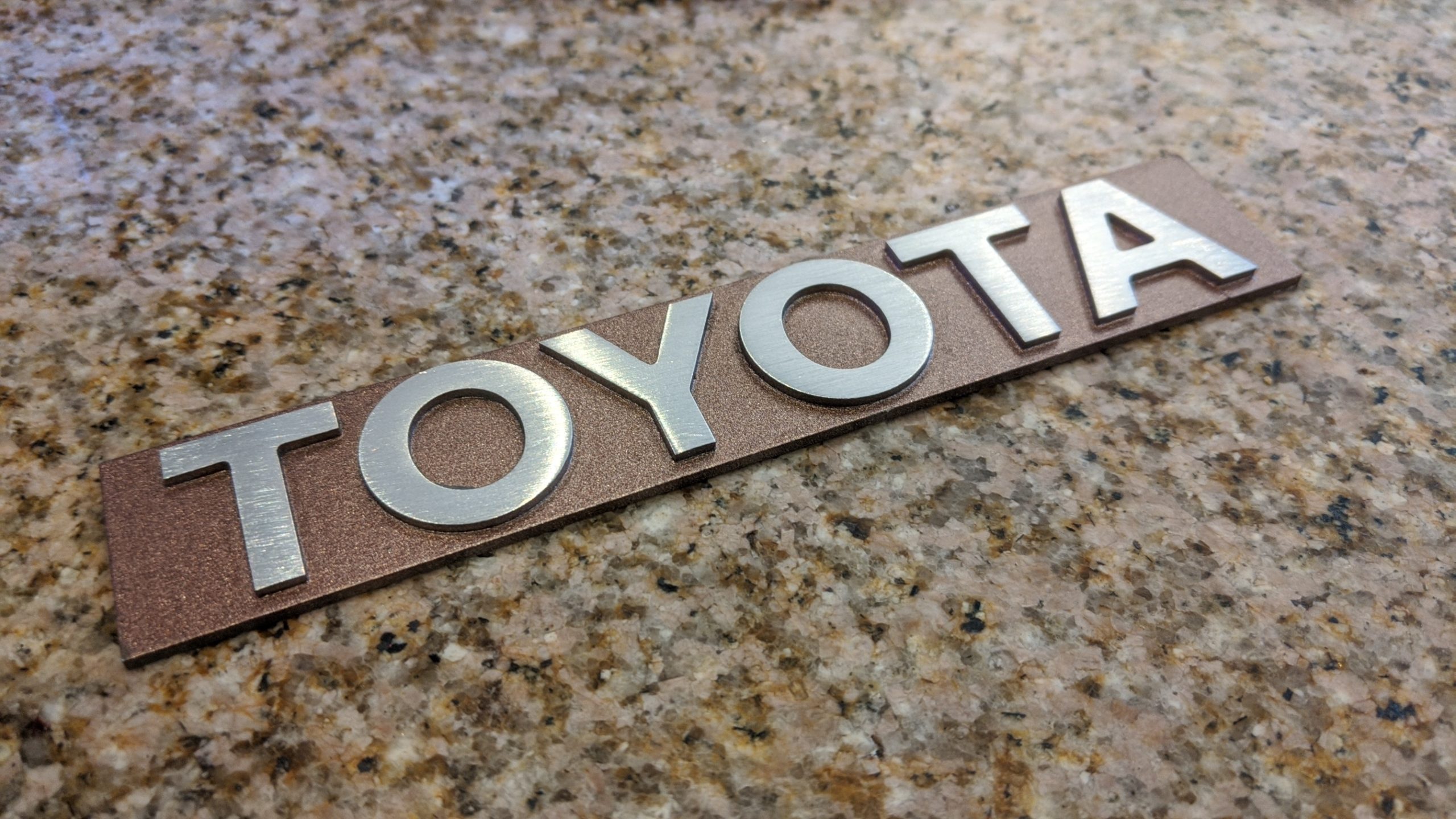 1984-1989 4Runner Cab Pillar Side Emblem Badge – Silver, Set Of 2, Unbranded